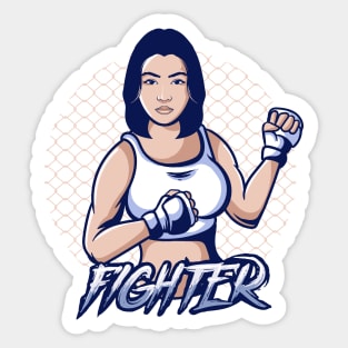 Fighter Sticker